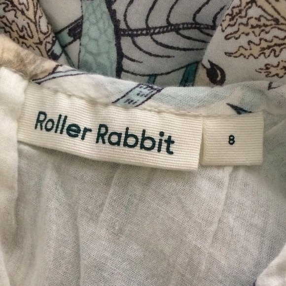 Roller Rabbit Jungle Print Smocked Dress - Picture 6 of 10